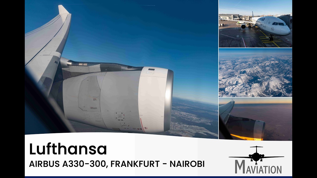 TRIPREPORT BUSINESS CLASS TO KENYA: Lufthansa, Airbus A330-300, Frankfurt (FRA) - Nairobi (NBO)