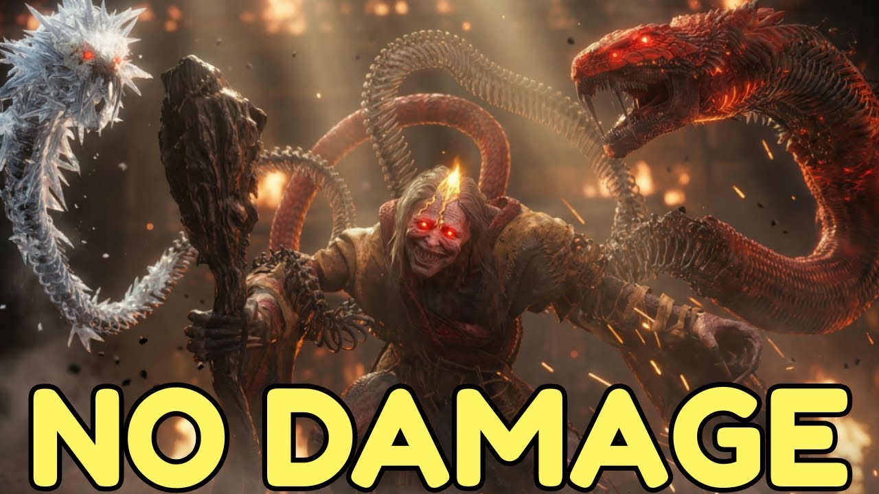 NIOH 3 - Jakotsu-baba HITLESS Boss Fight [No Damage / Solo / Dual Swords]