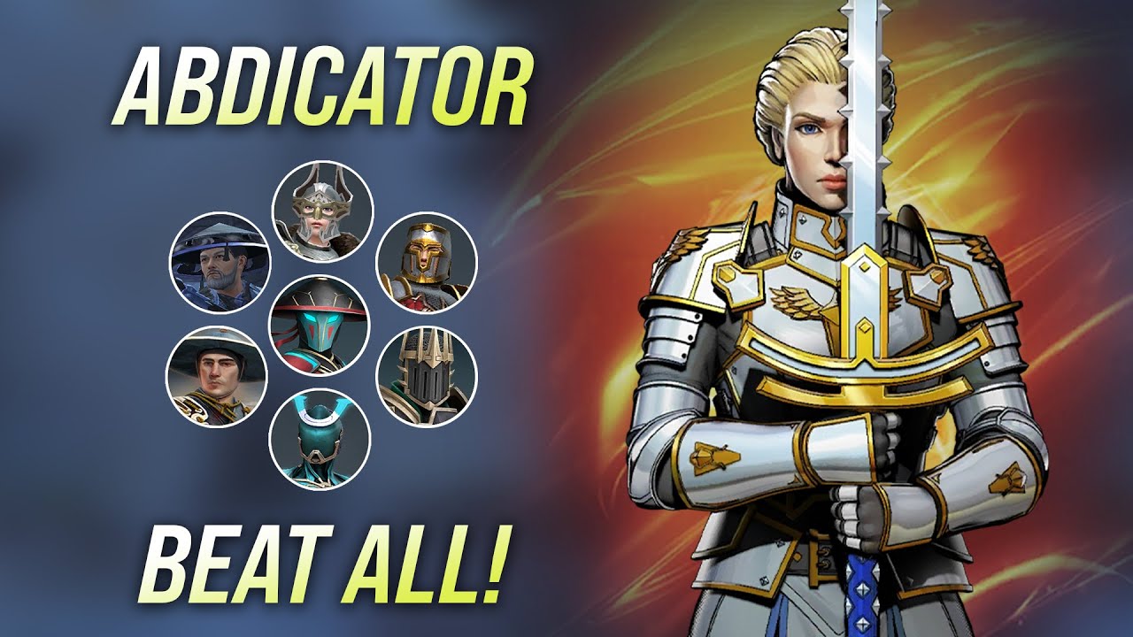 Abdicator VS All Control Lost Bosses! ✨ Shadow Fight 3