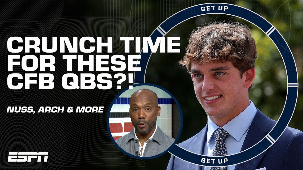 TIME IS NOW FOR ARCH MANNING 👀 Louis Riddick is looking for CONSISTENCY 📈 | Get Up