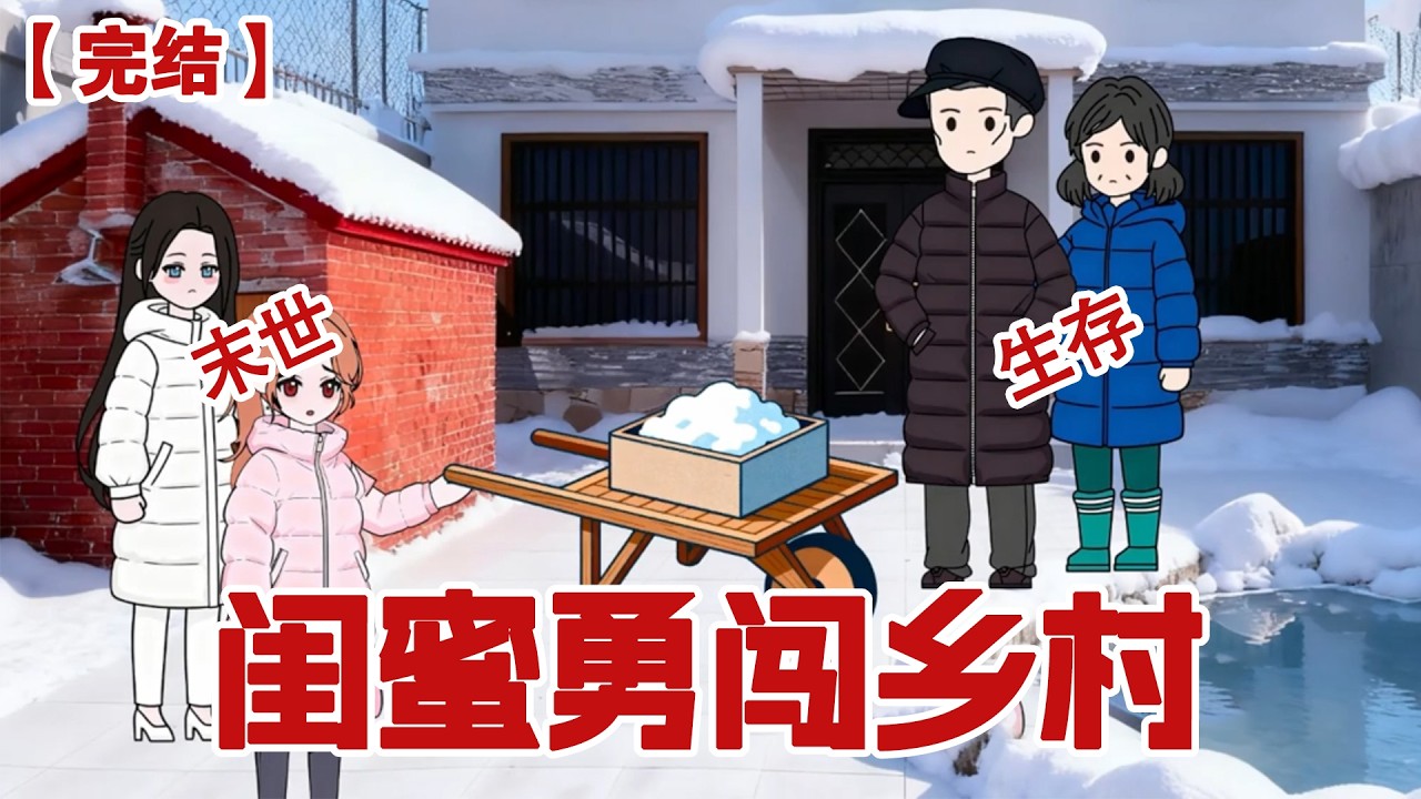 【完结】《闺蜜勇闯乡村》雪下了一个周丝毫没有停的征兆，整座房子都被掩埋了起来......#动画 #小说 #悬疑#凶杀#恐怖#灵异讲述屋