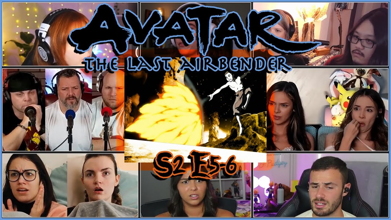 Avatar: The Last Airbender S3 E5/6 MASHUP REACTION | YT Version