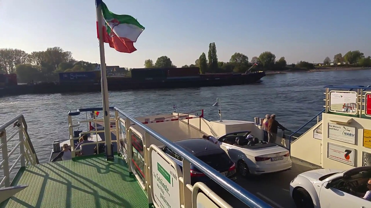 DÜSSELDORF KAISERSWERTH - RHEINFÄHRE - INFOVIDEO