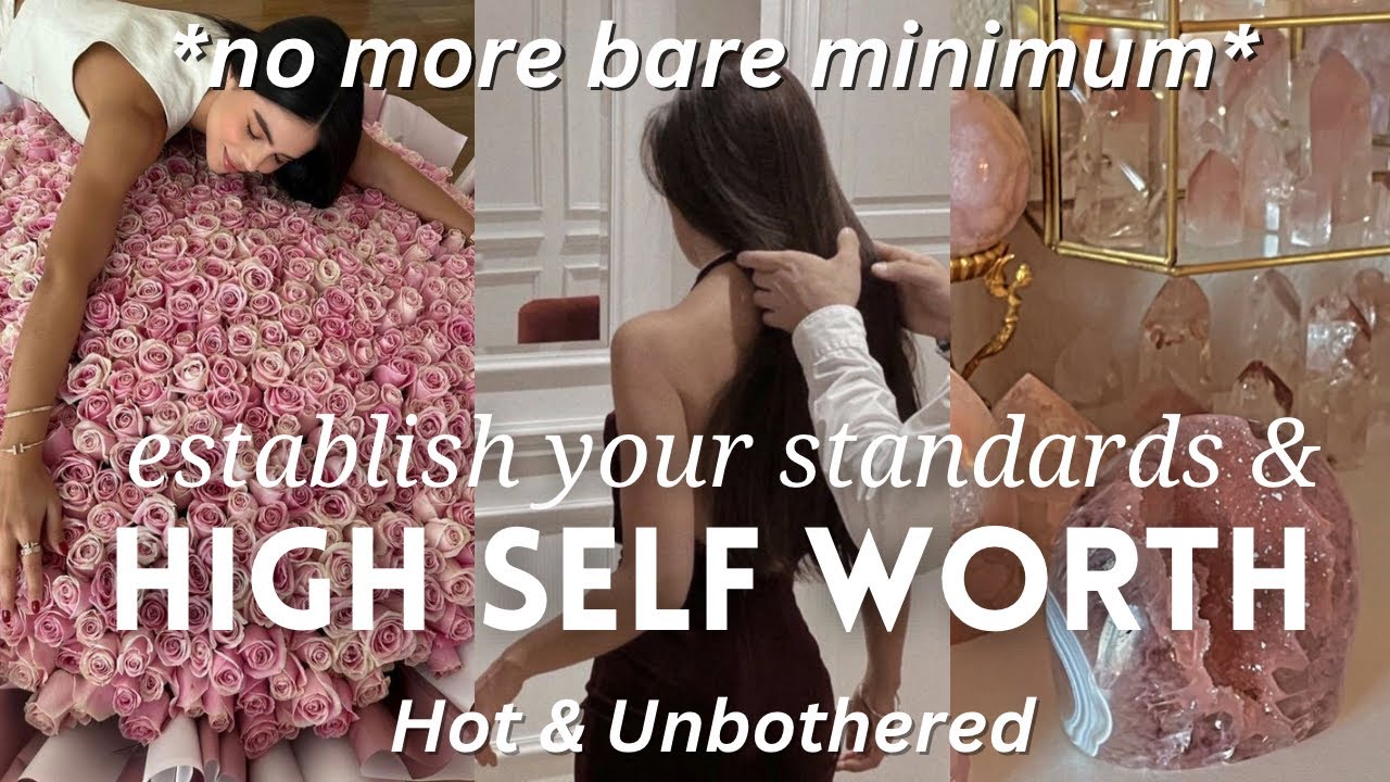 Хватит соглашаться на минимум: развивайте свою самооценку и повышайте свои стандарты | Теория роз...