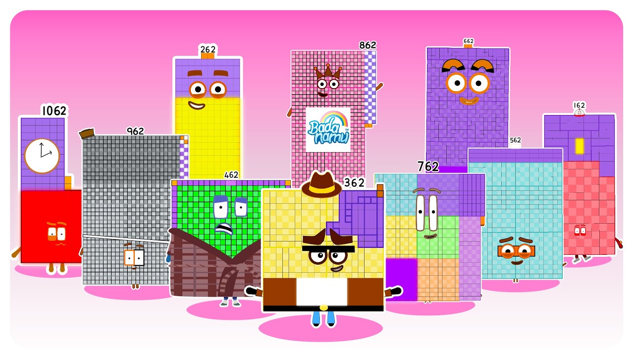 Sprunki OC Numberblocks 162 to 1062 | Best Sprunki Compilation #sprunki #numberblocks #incredibox