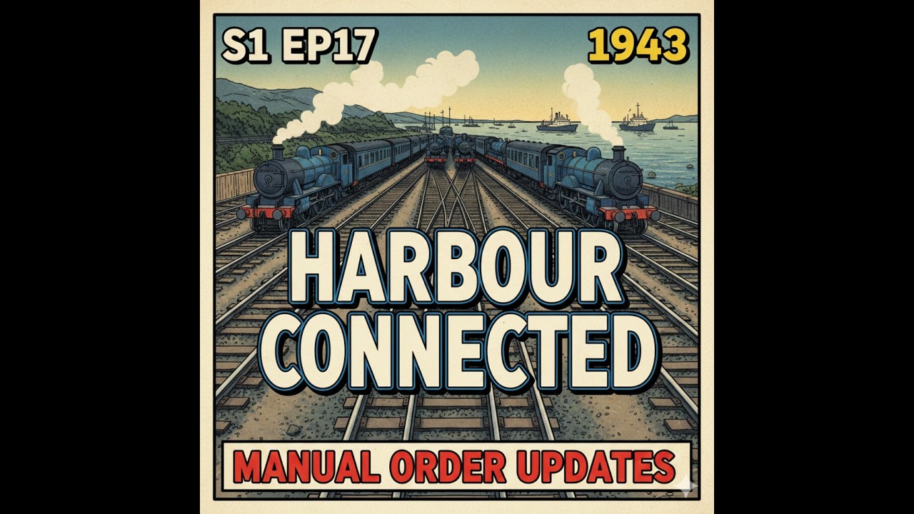 OpenTTD 100-Year Empire | S1 EP17: The Harbour Connection & Strategic Re-Routing (1943)