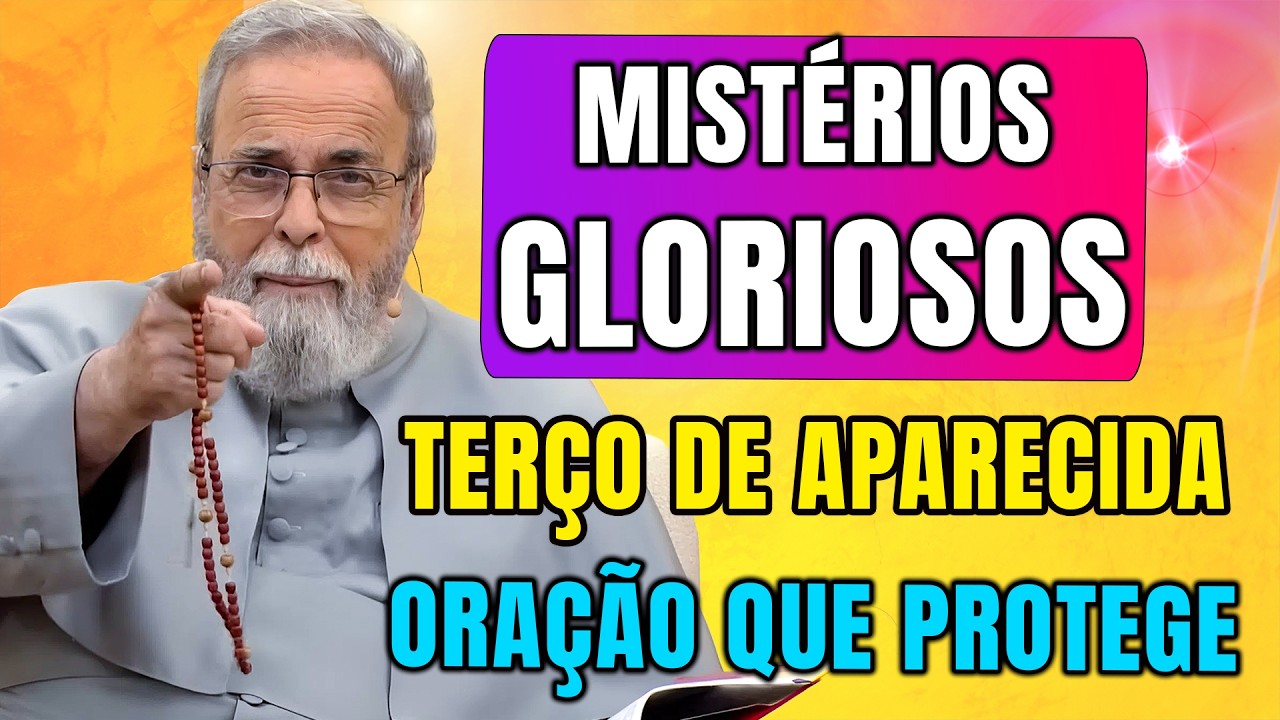 Terço de Aparecida Hoje 25/02 –Mistérios Gloriosos: A Unidade que Vence o Mal |com Pe. Antonio Maria
