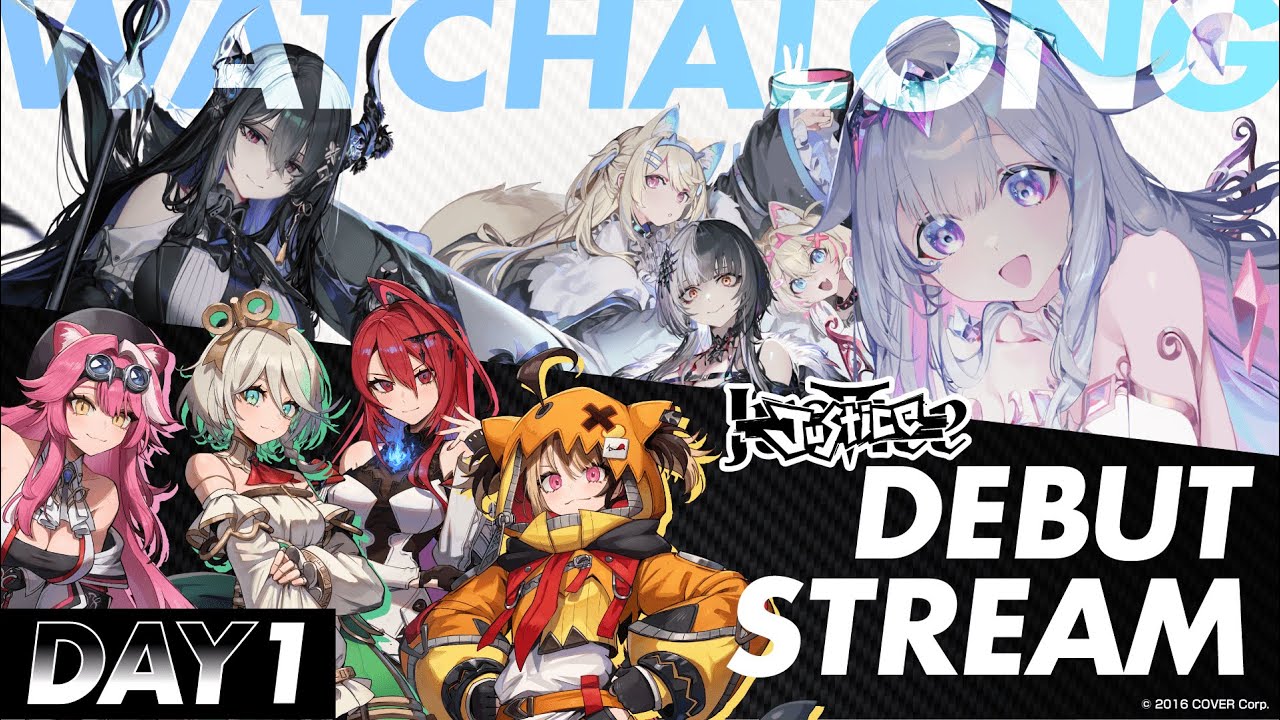 【#holoJustice】Catch Us if You Can! Day 1 Debut Watchalong With #holoAdvent!