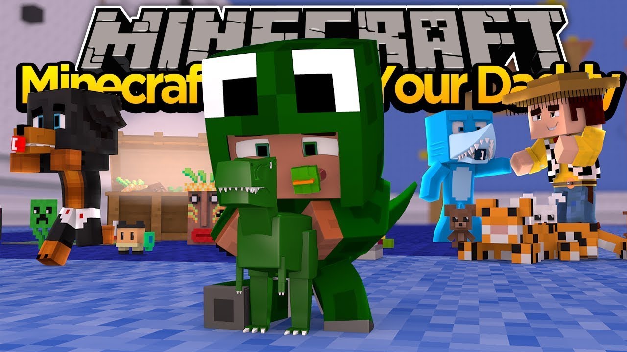 LITTLE LIZARD TURNS INTO A BABY!!! - Minecraft Little Club Adventures