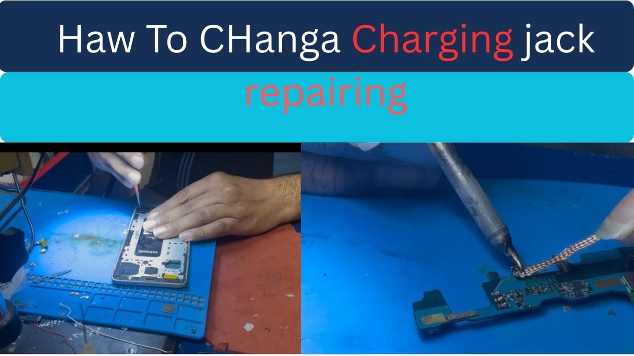 HAW to change charging jack ABC institute in Delhi provides specialized ha AC PCB  CALL 9990-879-879