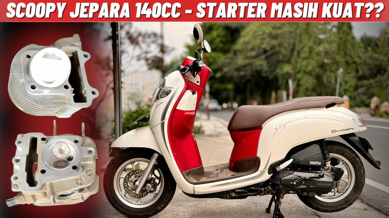 BORE UP SCOOPY DARI JEPARA PISTON 57MM