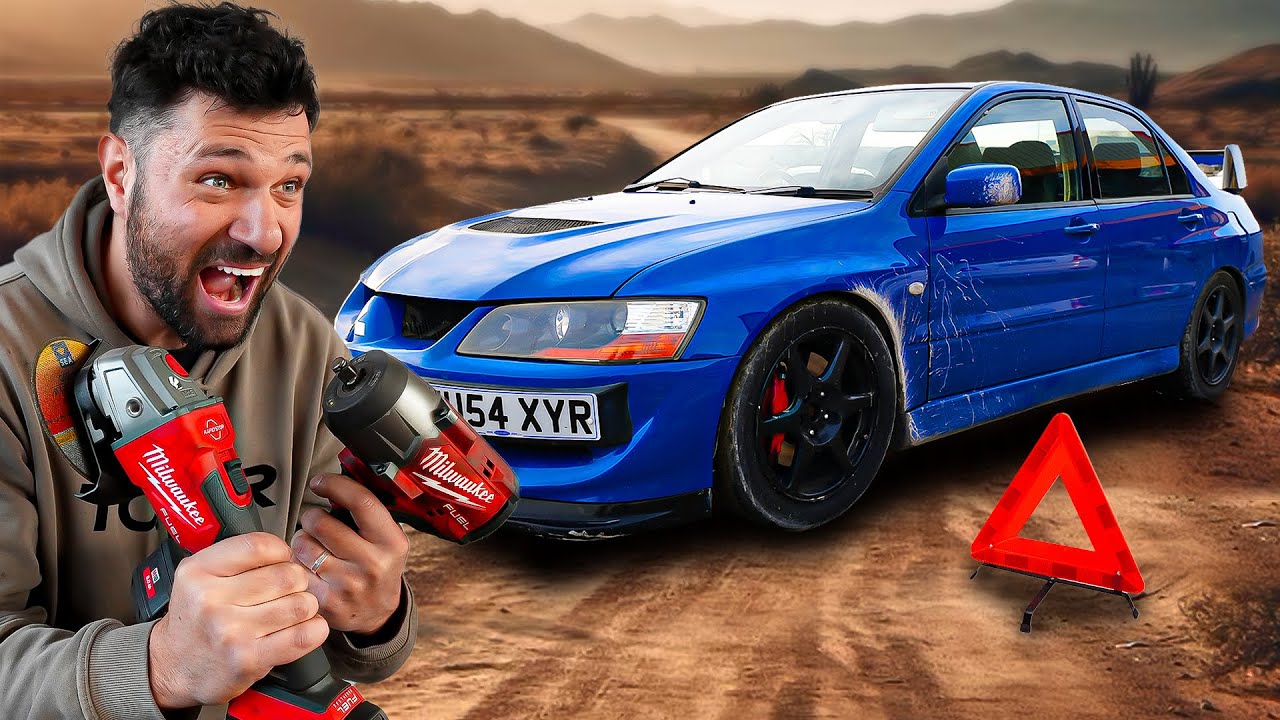 J'ACHÈTE UNE MITSUBISHI LANCER EVOLUTION EN PANNE ⚠️ ( Réparation avec Le Tedz )
