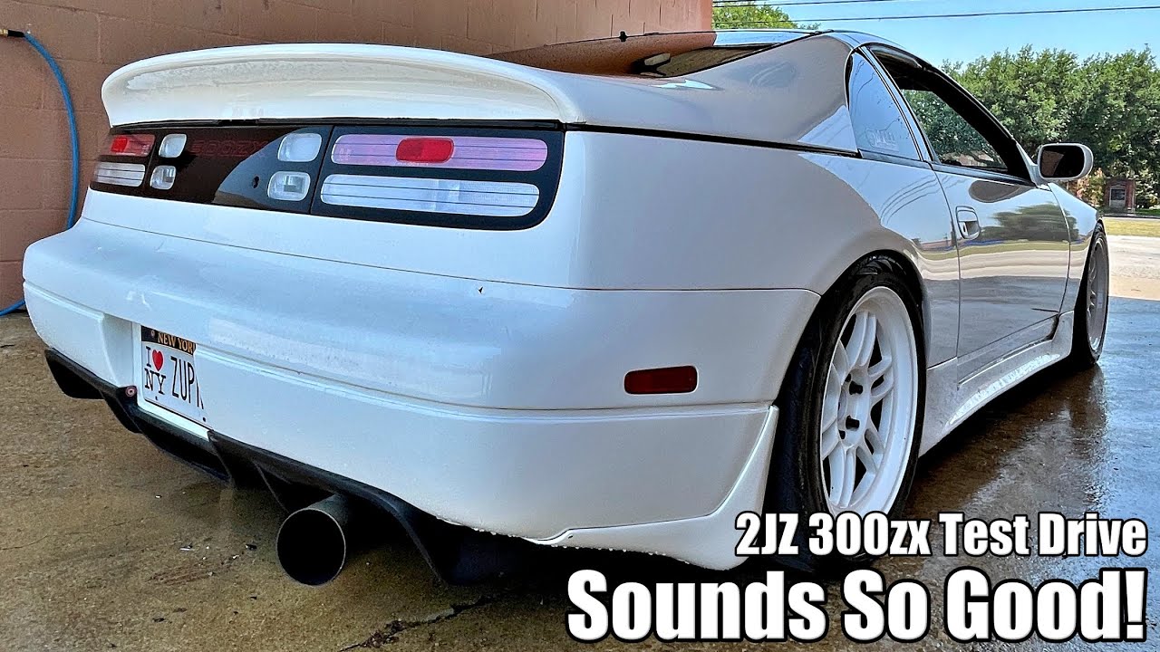 Single Turbo 2JZGTE 300ZX Test Drive🏎️