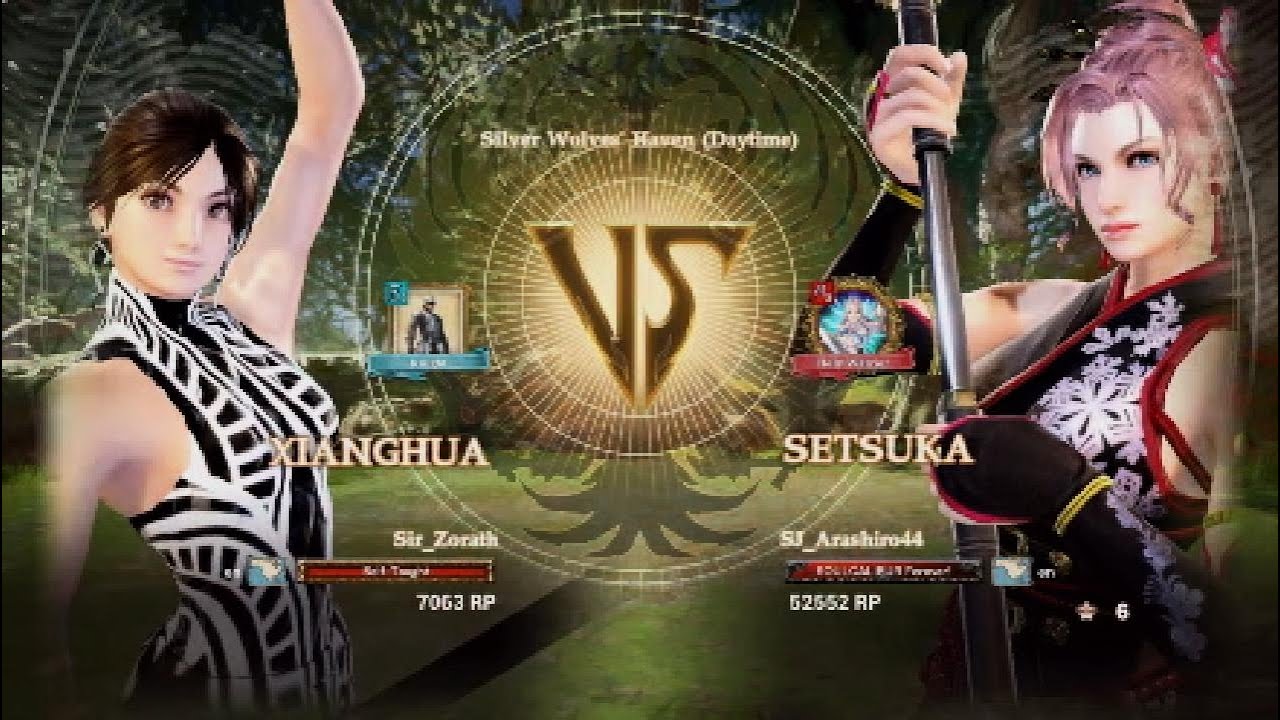 BVE0412 (Xianghua) vs SJ_Arashiro44 (Setsuka) | SOULCALIBUR VI | Xianghua Rank Matches