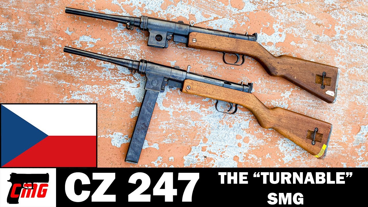 CZ 247 — «поворотный» пистолет-пулемет