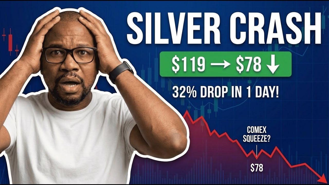 BREAKING: Silver CRASHES 32% — If You're Holding, Watch This NOW | Biggest Drop Since 1980