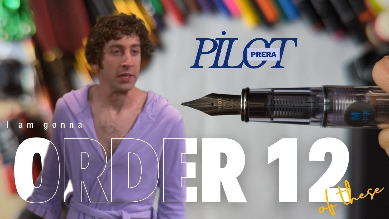 The best Pilot Prera Review on the Internet. This $50 Pen Writes Like a $500 Luxury Fountain Pen