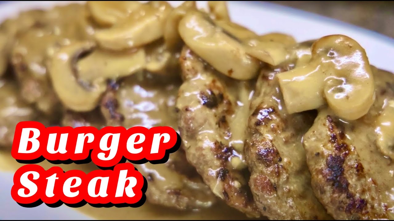 Burger Steak / Salisbury Steak / Burger Steak Ala Jollibee / How to cook burger steak