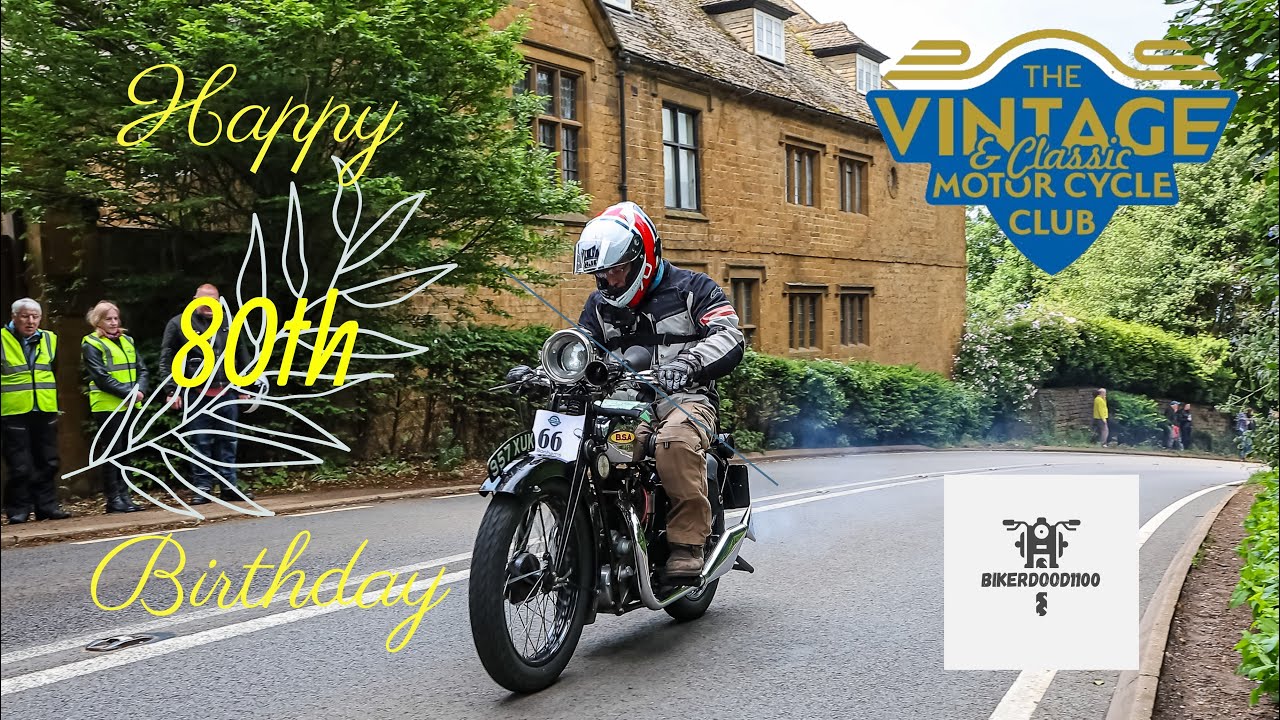 С 80-летием, VMCC Vintage Motorcycle Club!