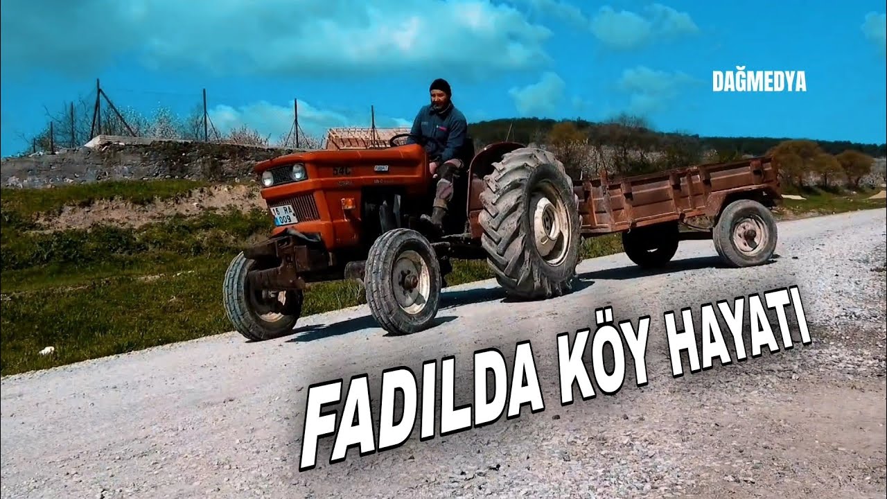 Fadıl Köyünde Köy Hayatı Görüntüleri 📺