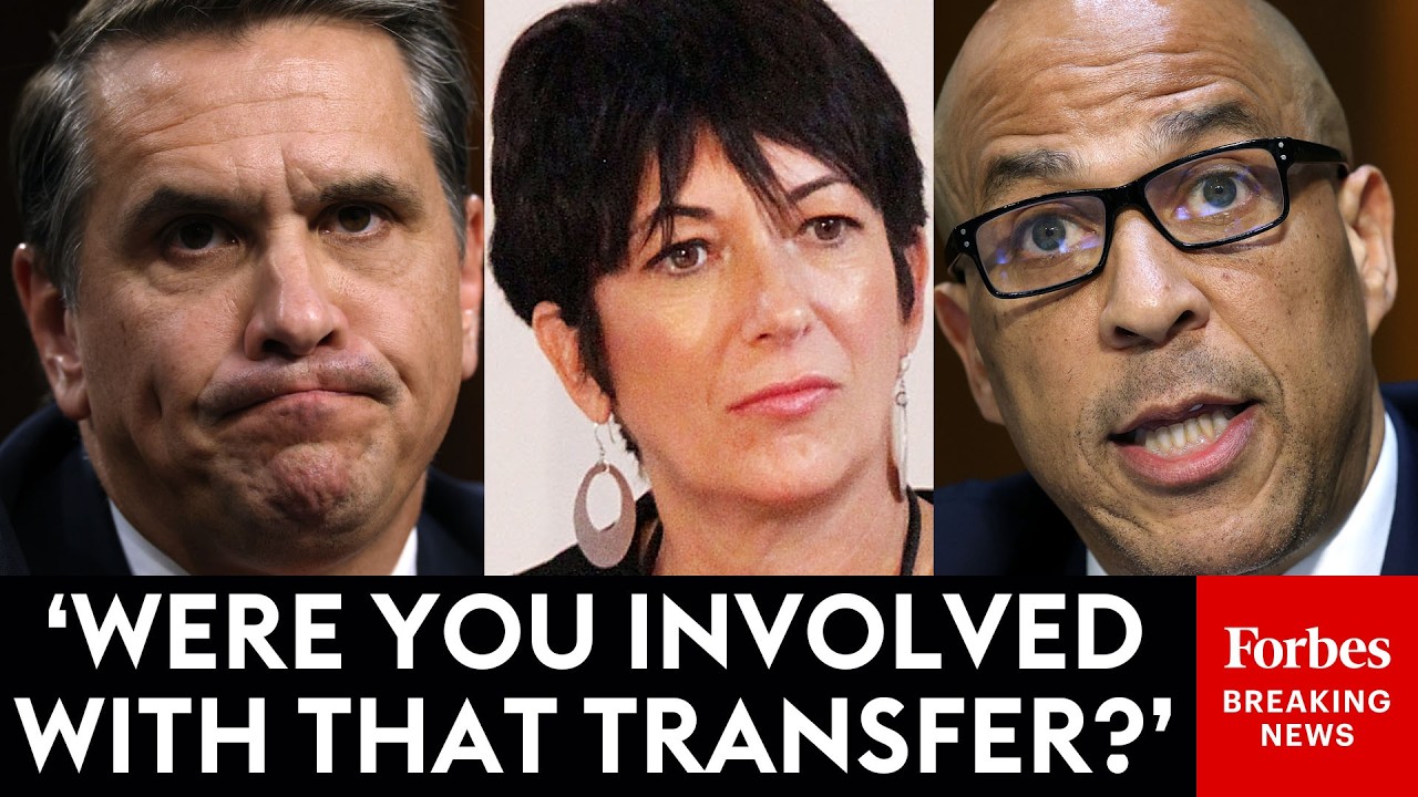 BREAKING NEWS: Cory Booker Relentlessly Grills Todd Blanche About Ghislaine Maxwell Meeting