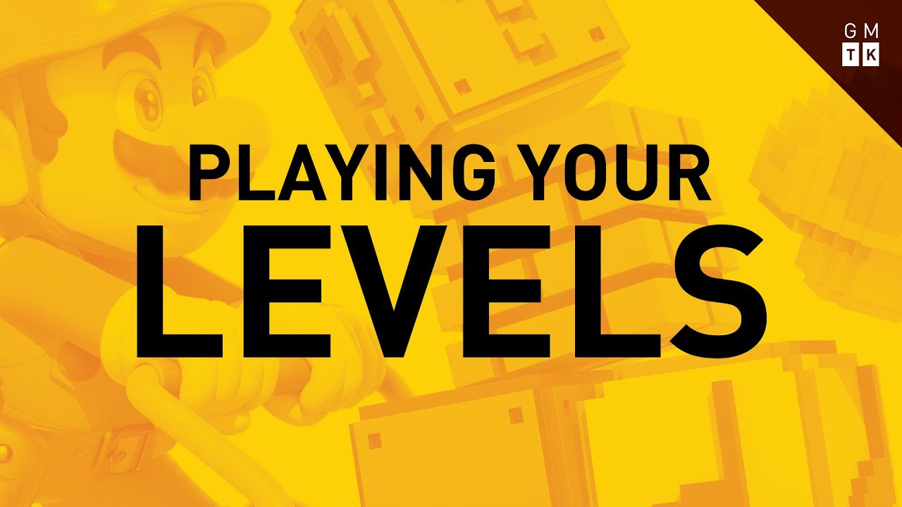Bonus: Playing your Super Mario Maker Levels | GMTK Extra