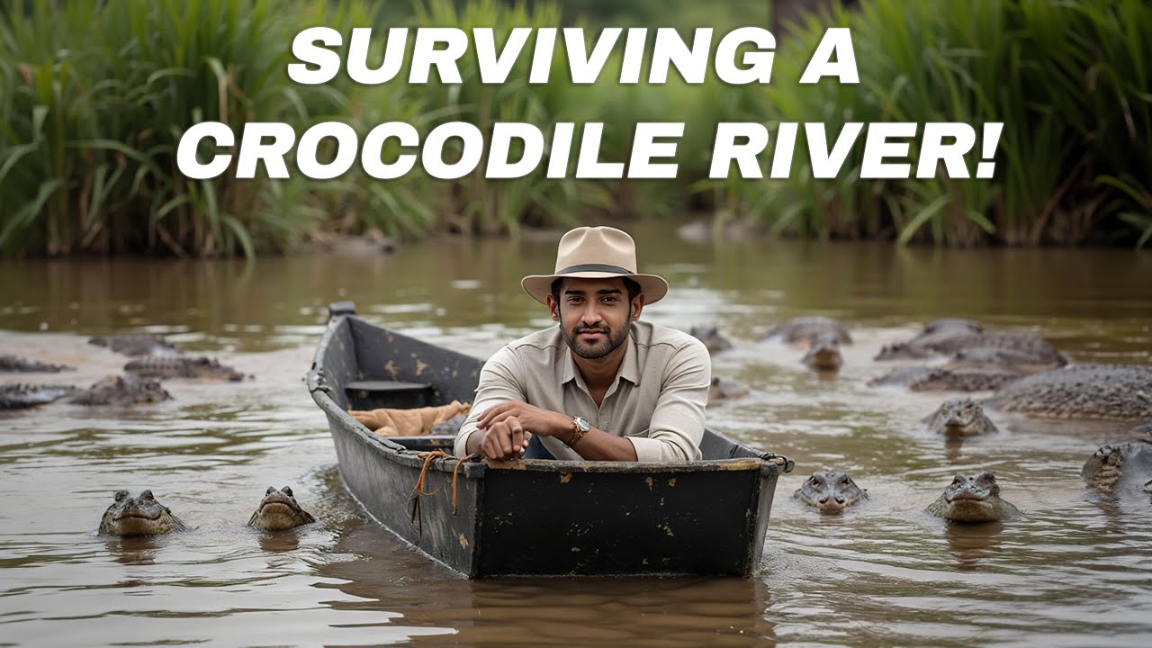 I WENT TO A CROCODILE RIVER IN NEPAL!