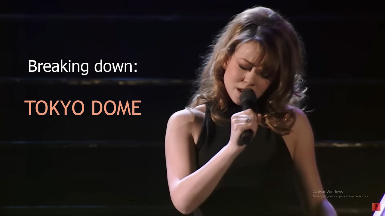 Mariah Carey - Tokyo Dome and its weird dubbing system