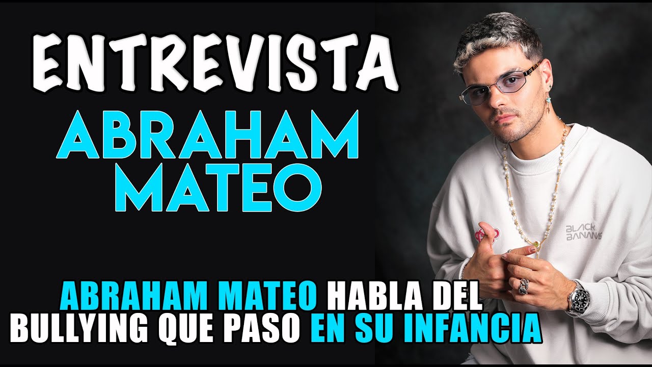 Abraham Mateo Habla del Bullying | Canción con Andy y Lucas | Comparación con Justin Bieber