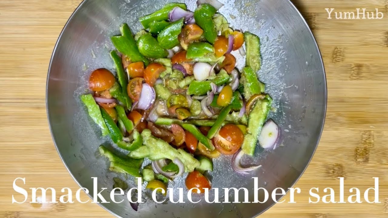 Smacked Cucumber Salad