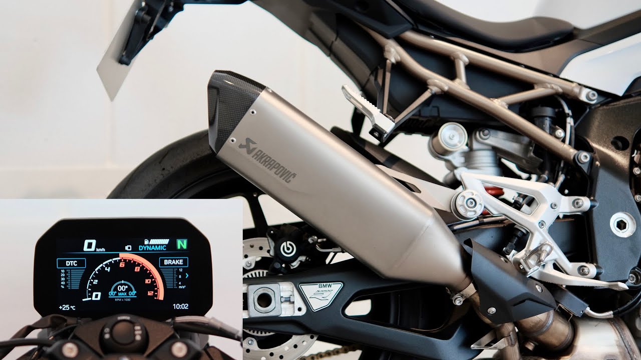 BMW S 1000 R Akrapovic Exhaust Sound