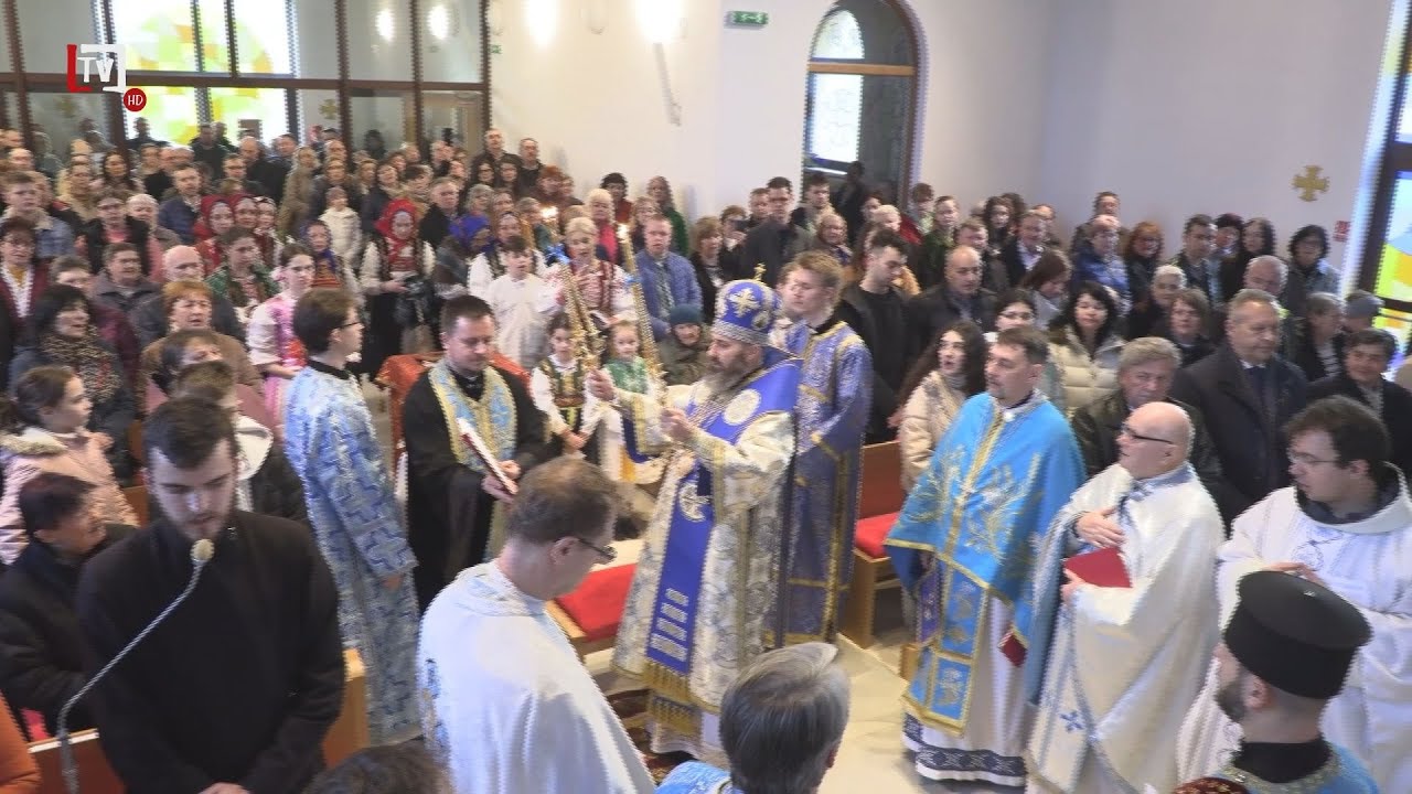 [1/13] Vladyka Jonáš Jozef Maxim mal svätú liturgiu v Levoči ! (02. 04. 2024)