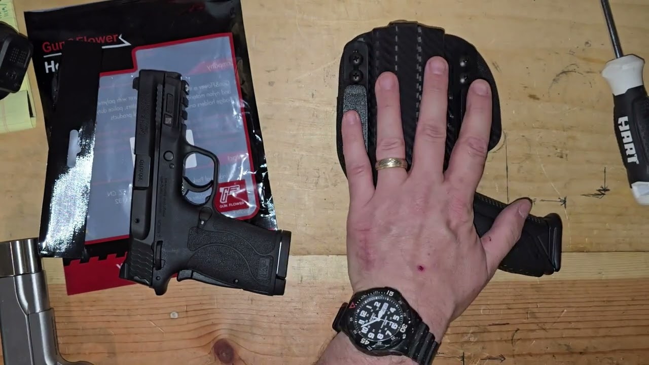 Gun and flower universal holster