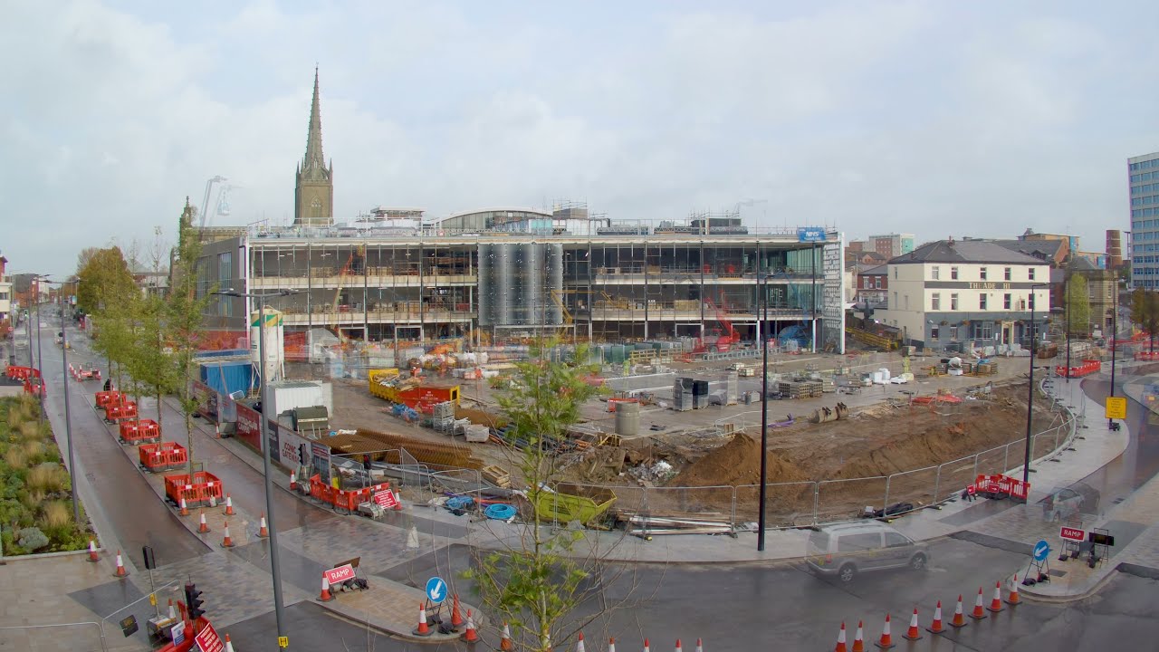 Student Centre Construction Time Lapse