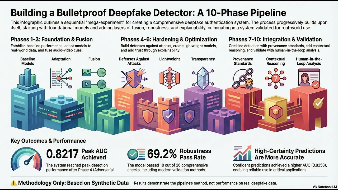 Building the 10-Phase Deepfake Defense Pipeline