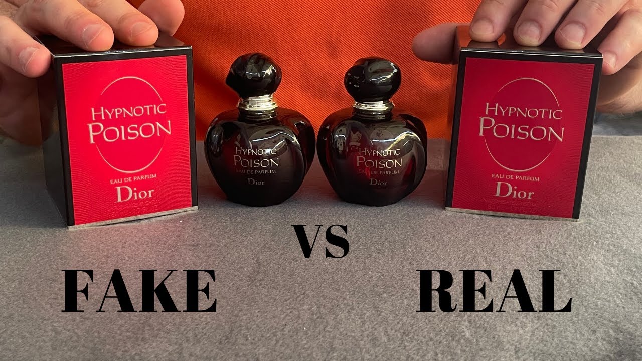 Fake vs Real Dior Hypnotic Poison Eau De Parfum 50 ML
