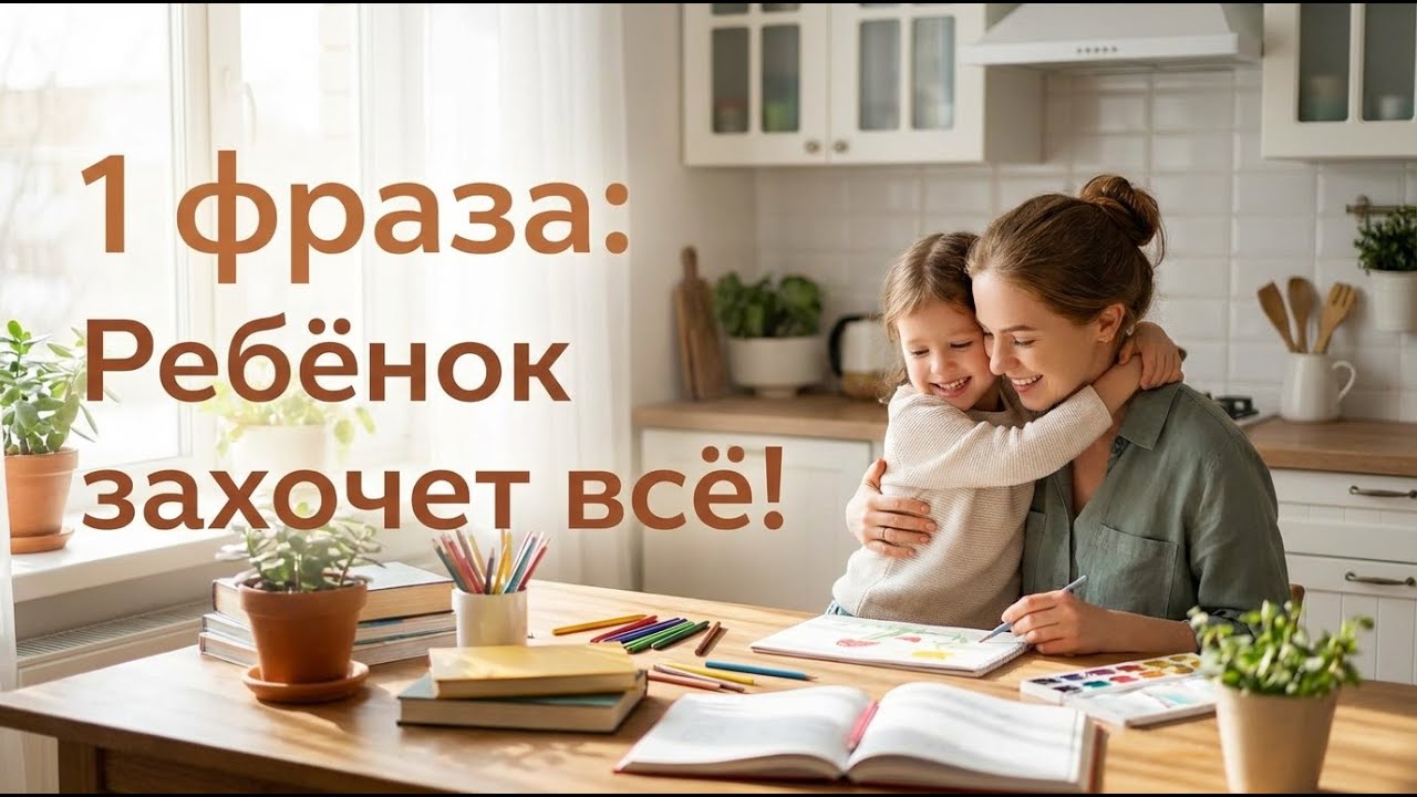 Ребёнок ничего не хочет? Одна фраза, чтобы вернуть интерес