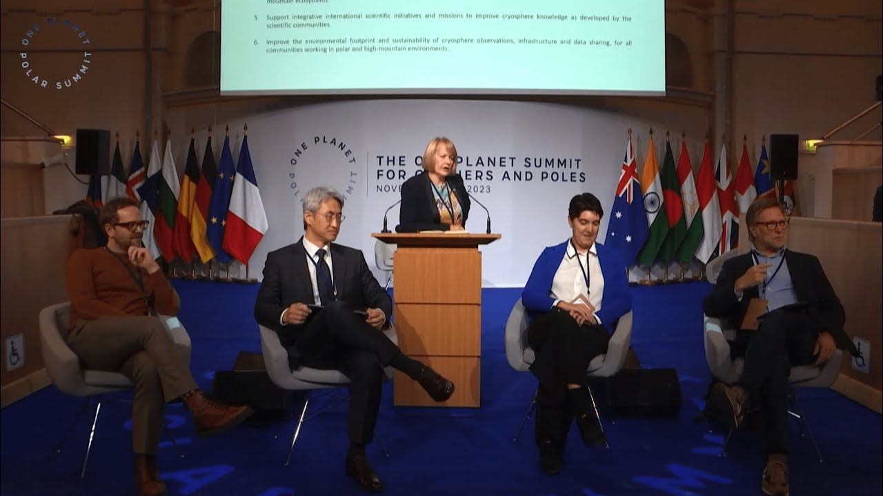 Scientists meeting: first break-out group on glaciers, water cycle and sea-level