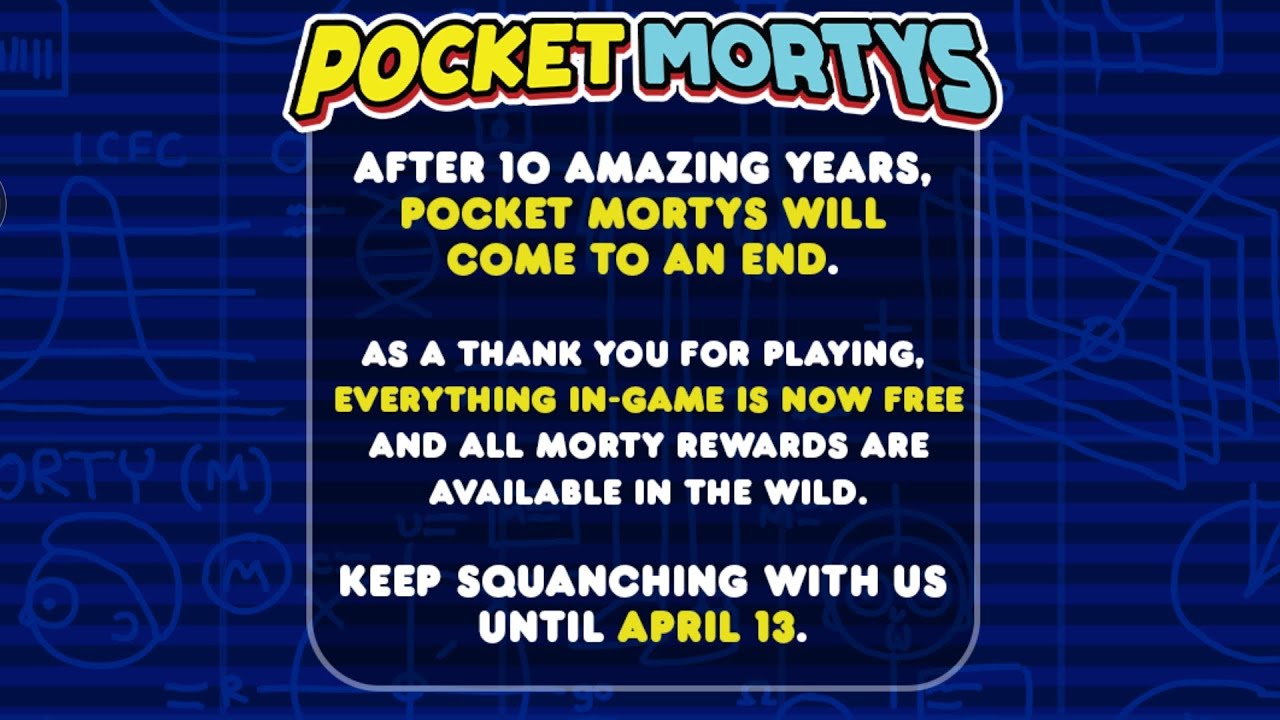 ADIÓS POCKET MORTY MULTIJUGADOR 