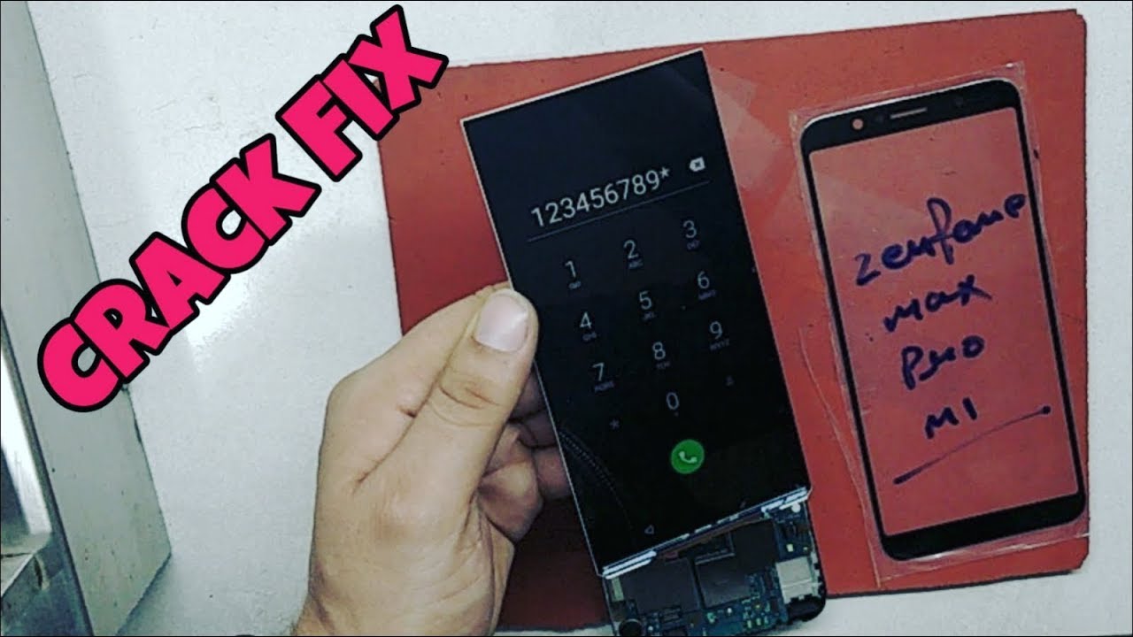 Zenfone Max Pro M1 Crack Glass Replacement | Screen Repair | Disassembly