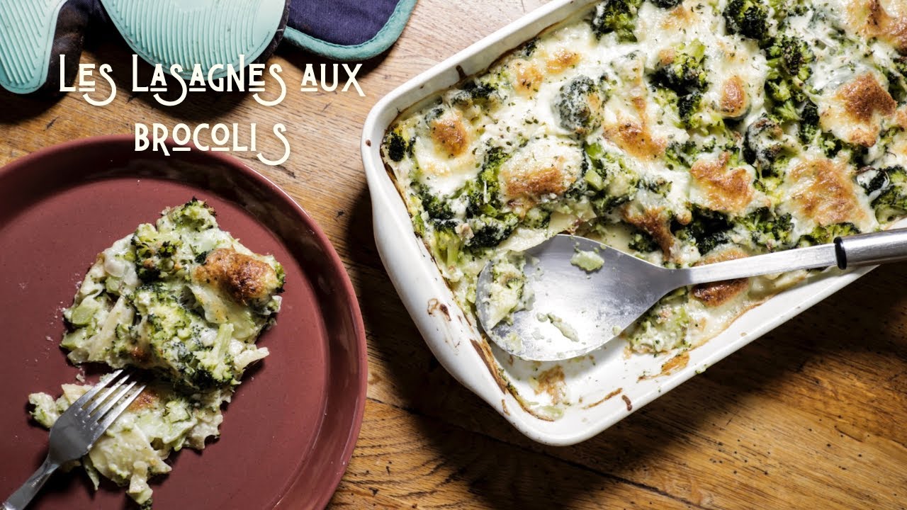 Recette : Lasagnes aux Brocolis