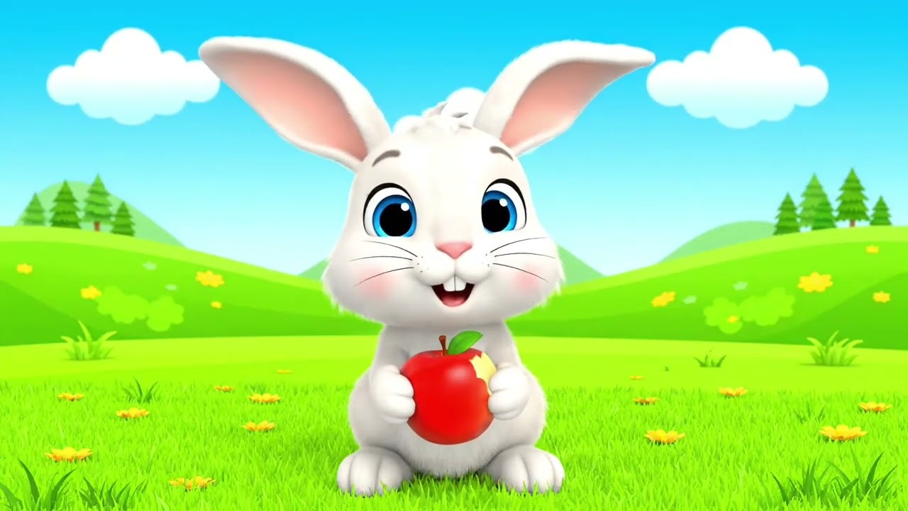 The Little Boy and His Cute Bunny – A Heartwarming Cartoon Story