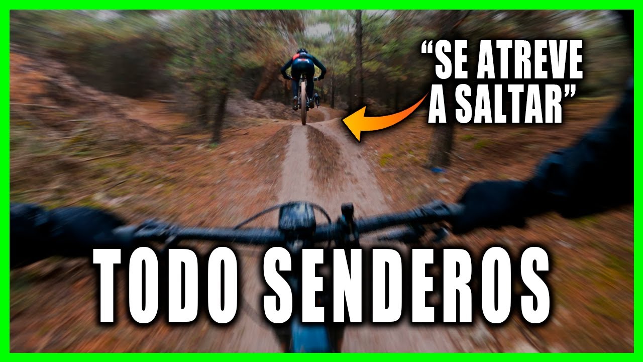 INCREIBLE Ruta con 100% SENDEROS con la Bicicleta de Monta&ntilde;a 🔥