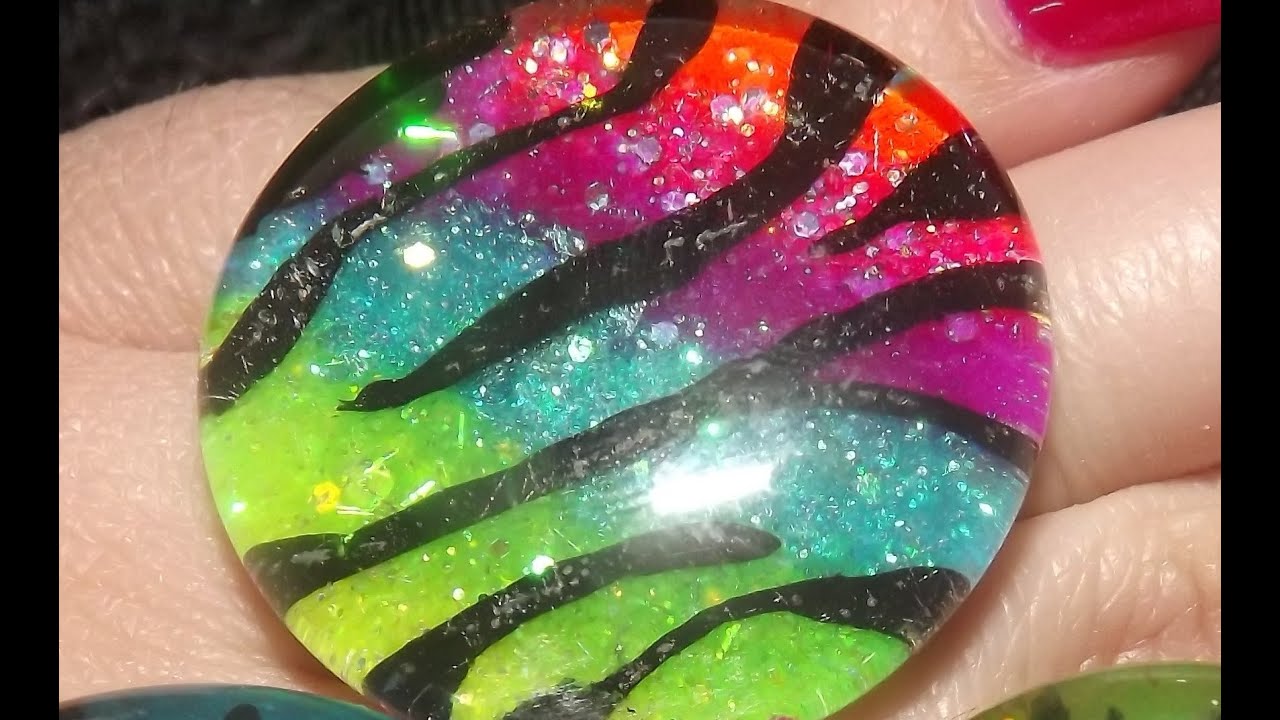 Rainbow Animal Print Ring Tutorial