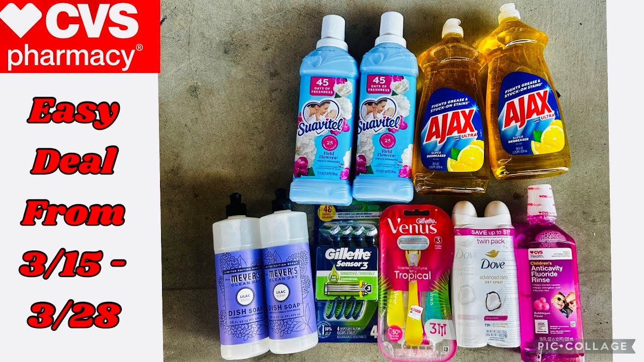 Покупки по купонам CVS || 15-21 марта