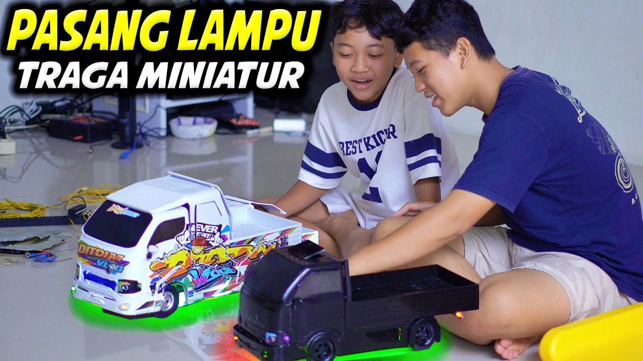 PASANG LAMPU MINIATUR TRAGA DITDIM!! MAKIN KEREN..