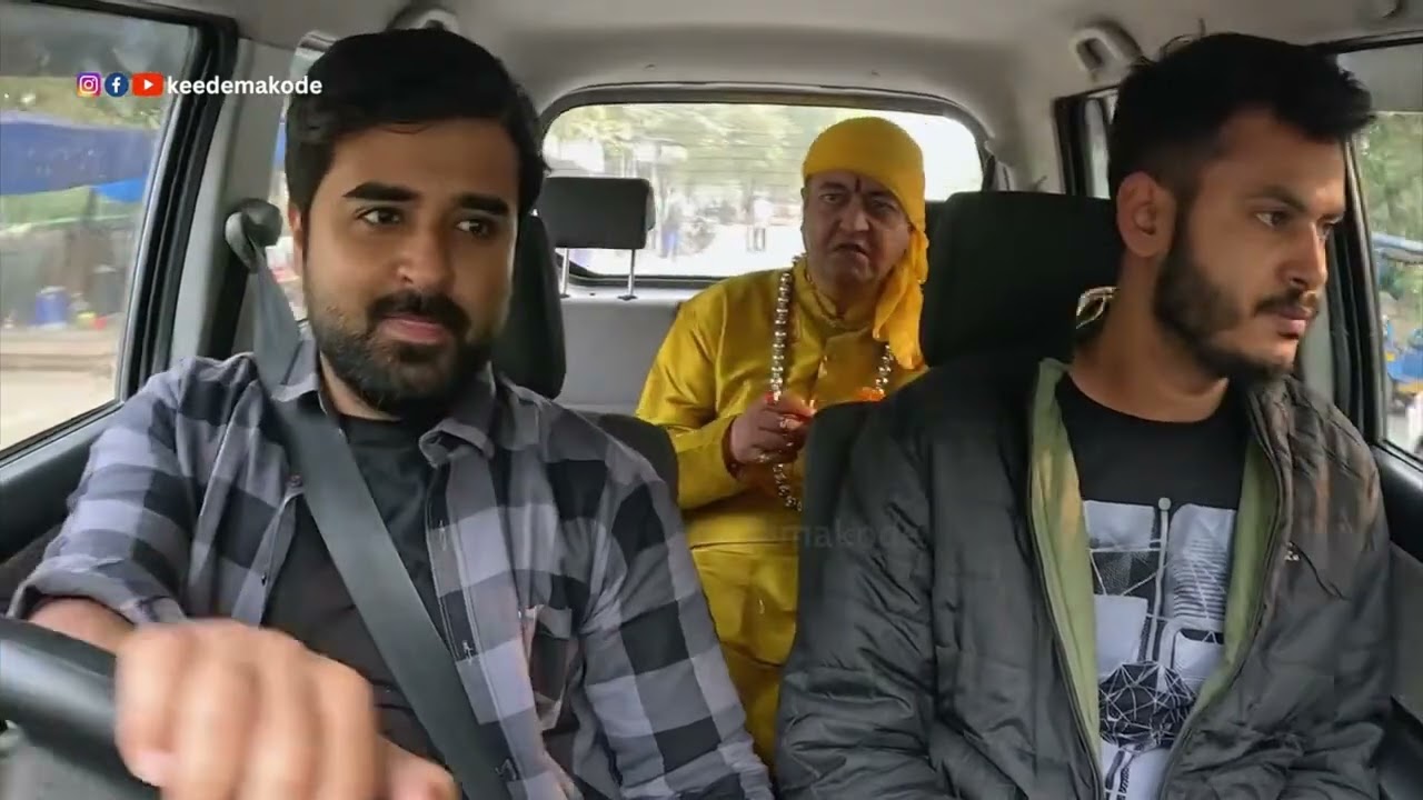 Baba black sheep 💀❌ | wait for end || @WhatAshorts_1 @KeedeMakode   #prank#carprank#funny#comedy