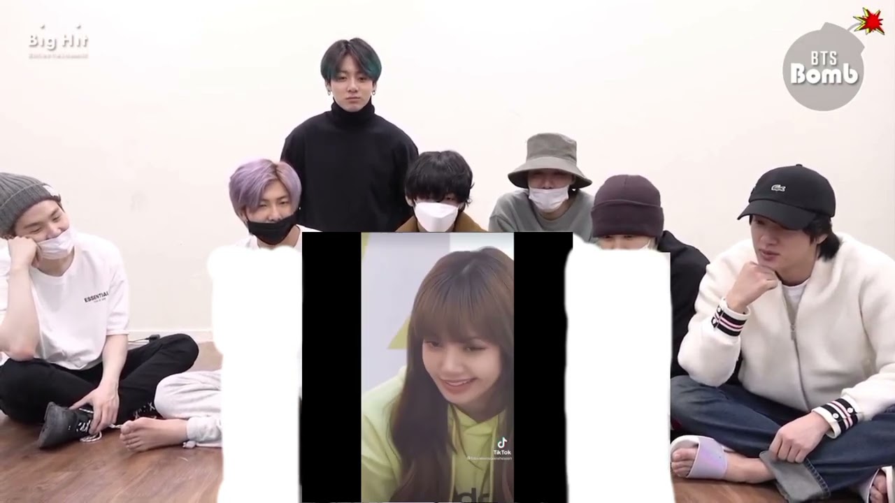 bts reaction bp tiktok