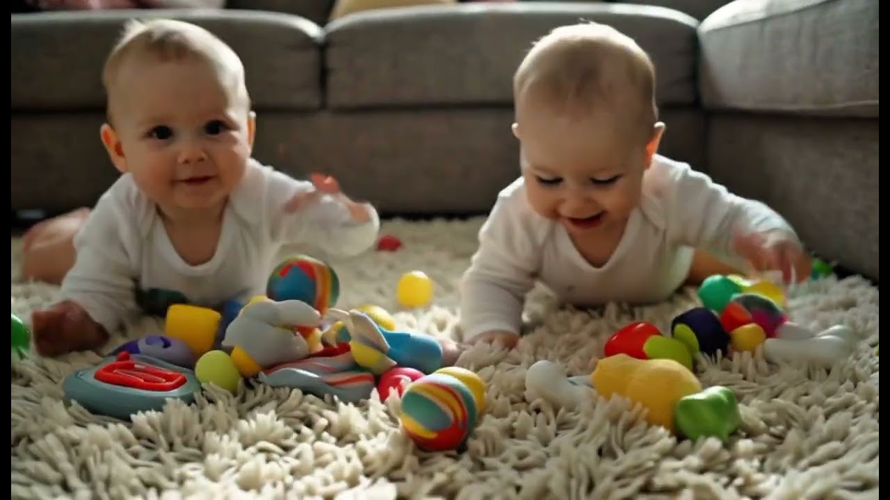 Colorful Baby Play Time | Toddler Fun Video – LanVeeKids