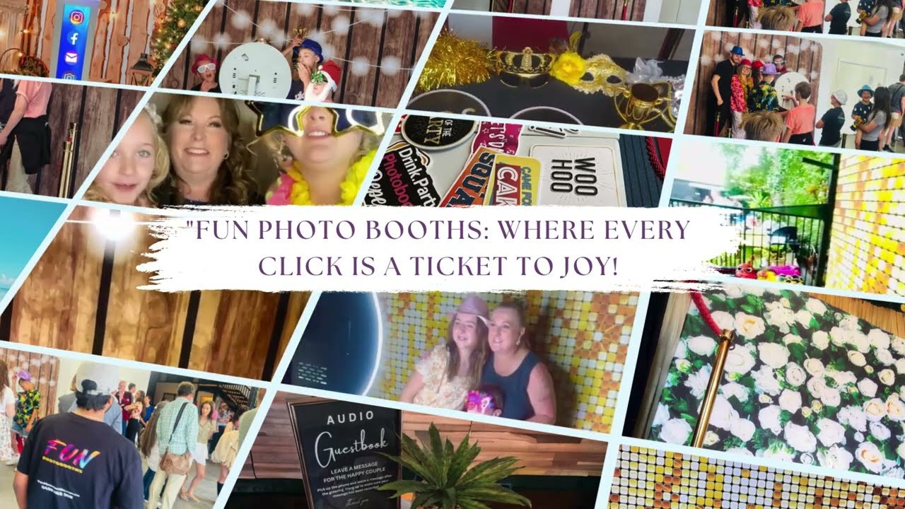 Fun Photobooths, The Ultimate Photo Booth Rental Service in Melbourne.